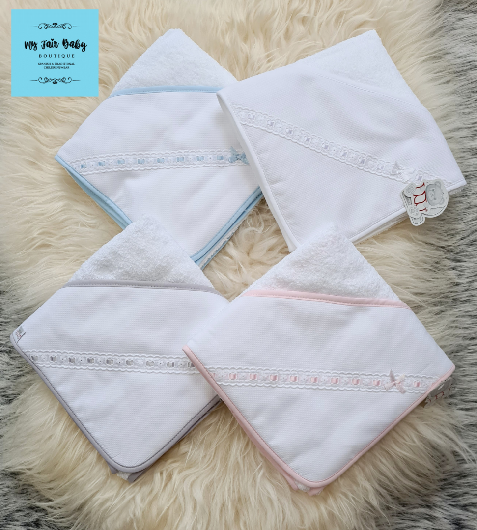 Spanish Baby Hooded Towels My Fair Baby Boutique