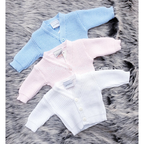 Dandelion Traditional Premature Baby Knitted Cardigans