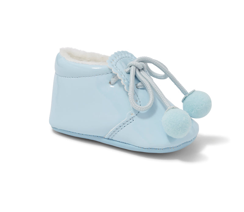 Style Patent Baby Pom Booties – My Fair Baby