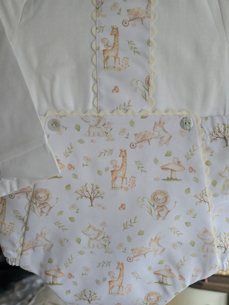 Spanish Baby Boys Safari Jam Pant Set ~ 3-36m