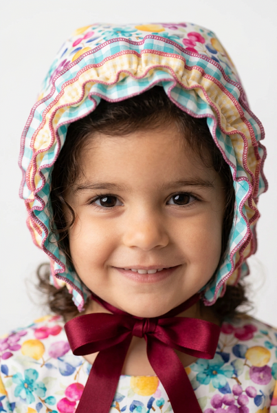 Spanish Girls Summer Bonnet - 3y
