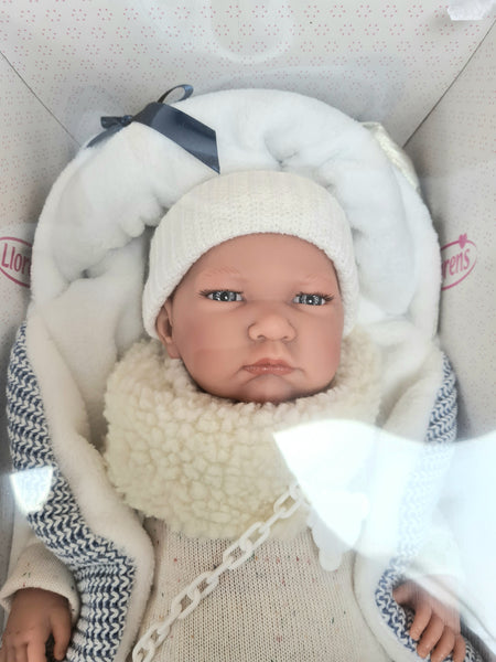 Spanish Llorens Lalo Crying Baby Boy Doll 74003 - 1 IN STOCK NOW