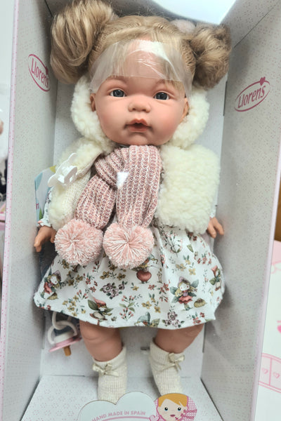 Llorens Spanish 38cm Joelle Crying & Talking Doll - 38352 - IN STOCK NOW