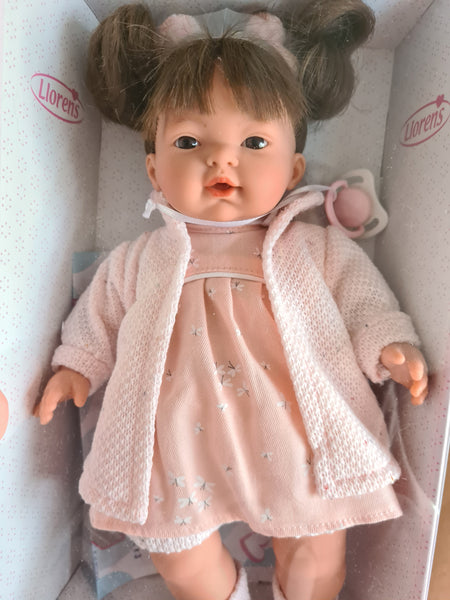 Spanish Llorens Vera Crying Girl Doll 33cm 33156 - IN STOCK NOW