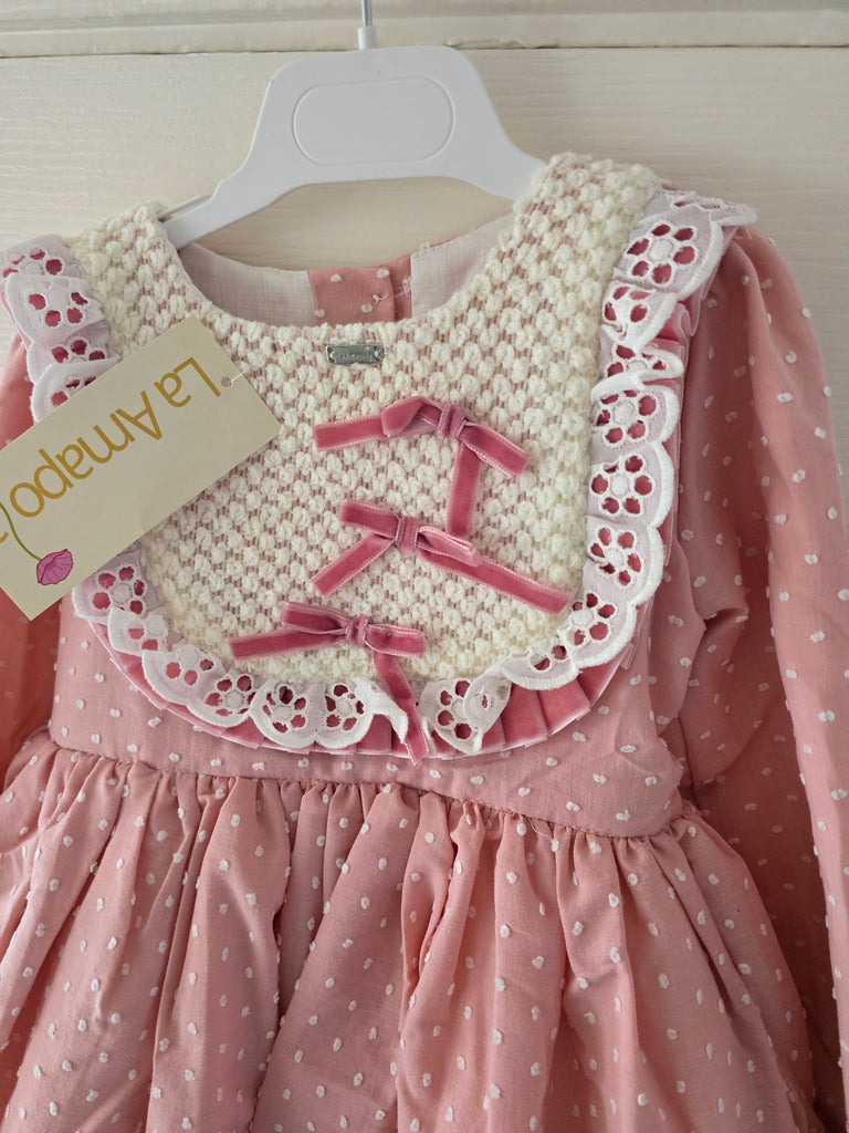 la amapola red dress La Amapola Spanish Girls Martina Floral Dress & Pants ~ 12m