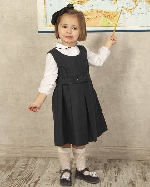 Sonata Infantil Spanish Girls School Pinafore Dress CC2408 - MADE TO ORDER