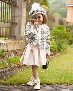 Sonata AW23 Spanish Girls Tweed Style Jacket & Skirt Set IN2304 - MADE TO ORDER