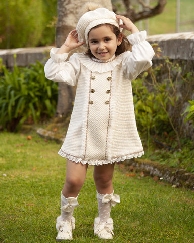 Sonata AW23 Spanish Girls Chanel A-Line Dress IN2346 - MADE TO ORDER