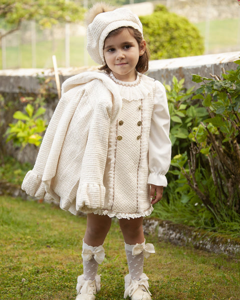 Sonata AW23 Spanish Girls Cream Chanel Jacket IN2347- MADE TO ORDER