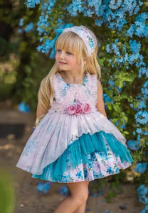 Duerme Safilla Hollyhock Puffball Dress (Dress only) 4y