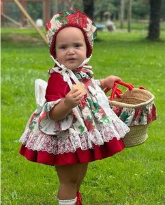 Sonata AW23 Spanish Girls Christmas Puffball Dress IN2357 - MADE TO ORDER