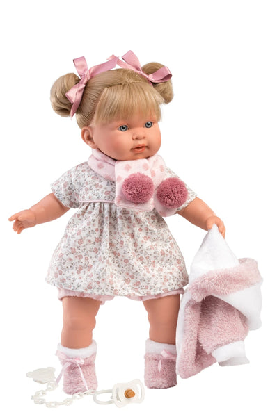 Llorens Spanish Alexandra Spanish Crying Doll 42280 - PREORDER