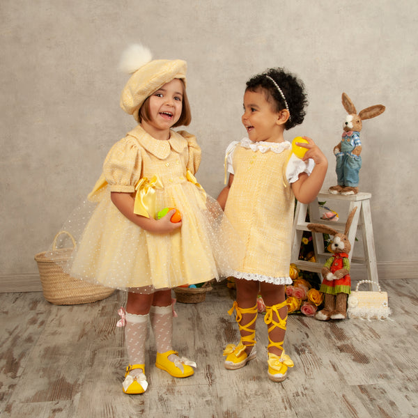 Sonata SS24 Spanish Girls Lemon A-Line Dress VE2405 - MADE TO ORDER
