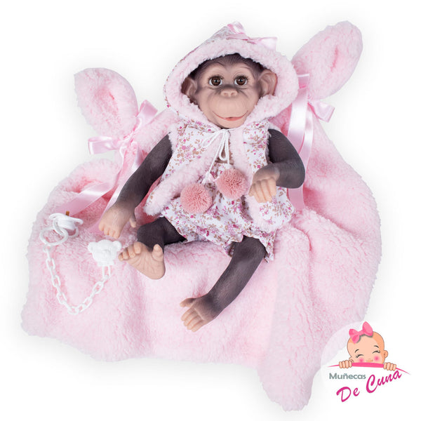 Spanish Kuka Reborn Monkey Doll 36412 - IN STOCK NOW