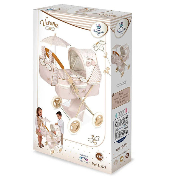 Spanish DeCuevas My First Verona Pram 60cm 85078 - PREORDER