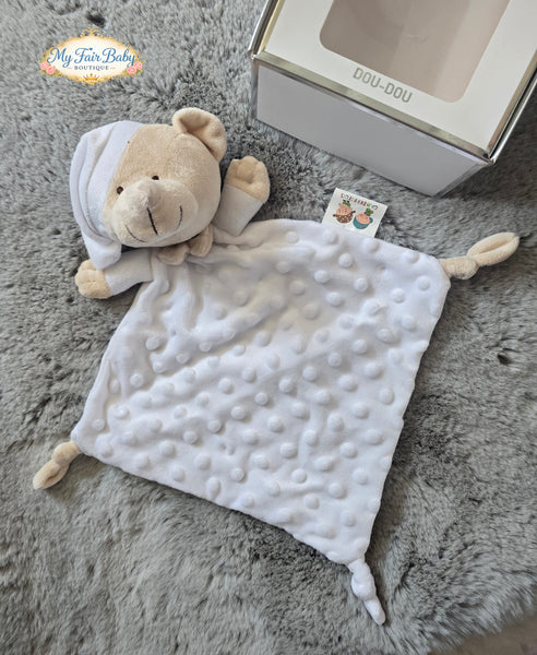 Spanish White Baby Dou-Dou Comfort Blanket