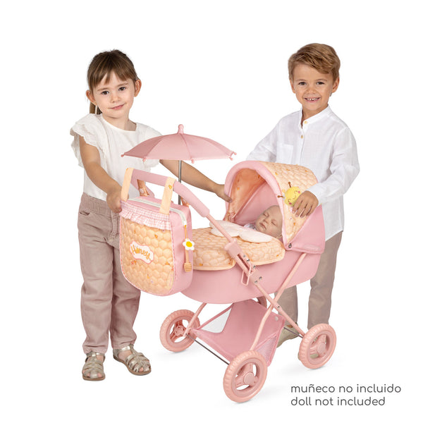 Spanish DeCuevas My First Pink Honey Dolls Pram 60cm 85070 - PREORDER