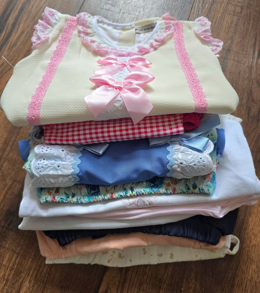 Baby Girls Clearance Summer Clothing Bundle 3-6 months