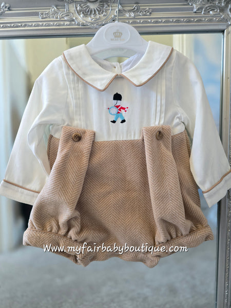 Beau Kid Traditional Baby Boys Camel Soldier Romper