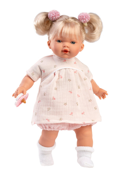Llorens Spanish Roberta 33cm Crying & Talking Girl Doll 33162 ~ IN STOCK NOW