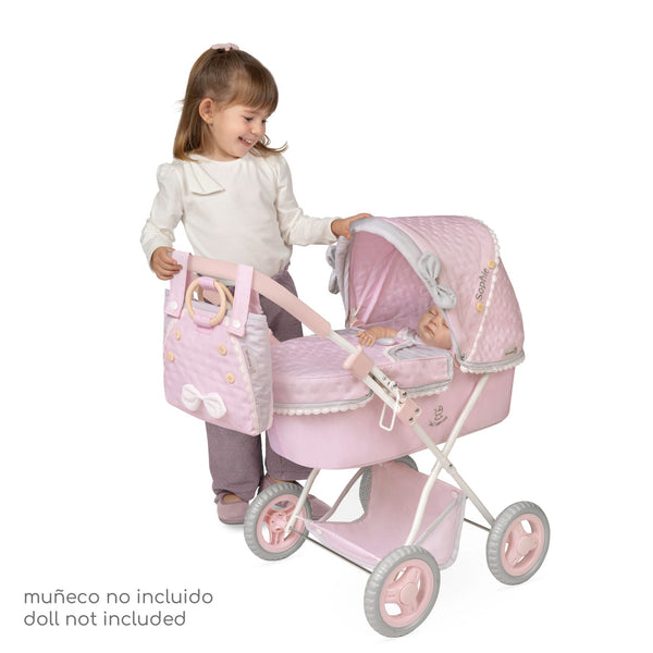 Spanish DeCuevas My First Pink Sophie Doll Pram 60cm 85075 - PREORDER