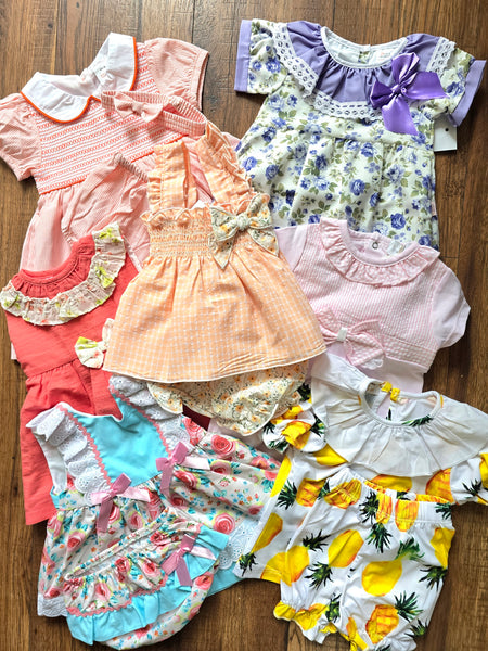 Baby Girls Clearance Summer Clothing Bundle 3-6 months