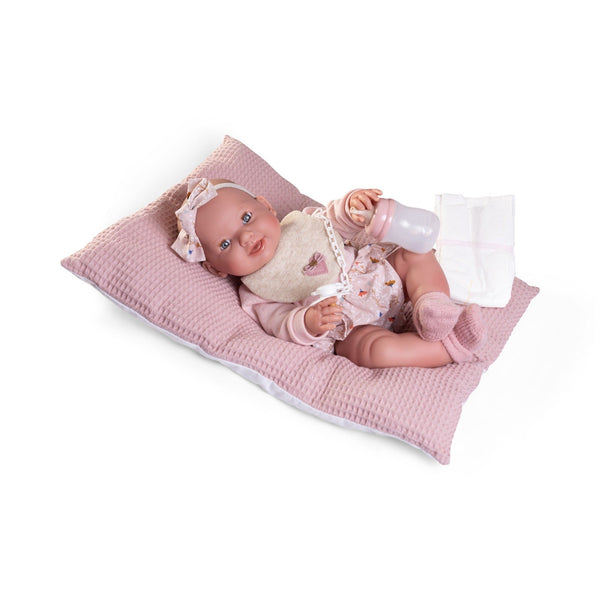 Spanish Mia Drink & Wet Newborn Baby Girl Doll (42cm) 50414 ~ IN STOCK NOW
