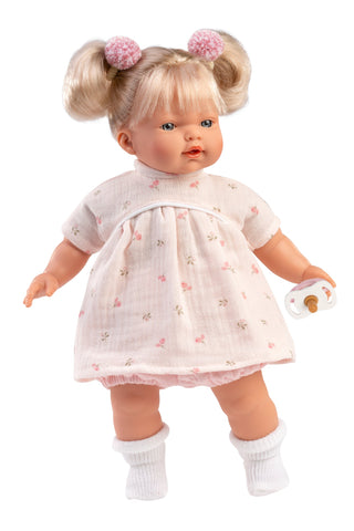 Llorens Spanish Roberta 33cm Crying & Talking Girl Doll 33162 ~ IN STOCK NOW