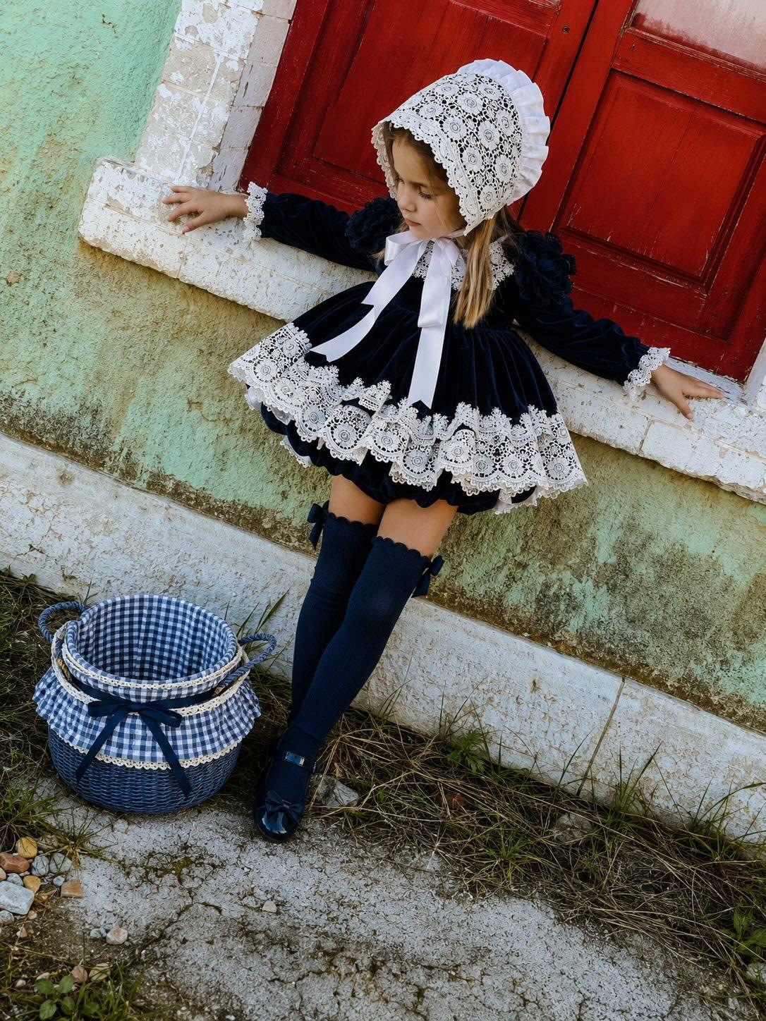 spanish style christmas dresses Girls Christmas Outfits | My Fair Baby Boutique