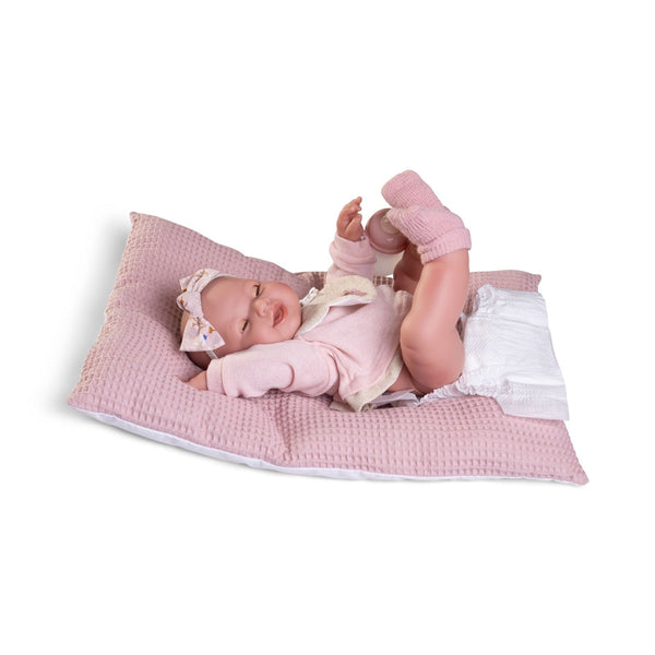 Spanish Mia Drink & Wet Newborn Baby Girl Doll (42cm) 50414 ~ IN STOCK NOW