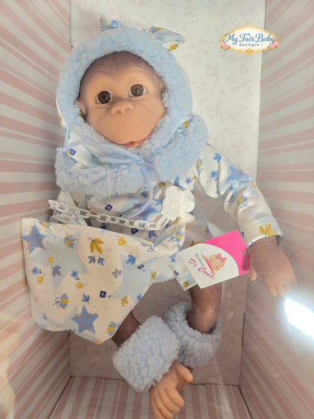 Spanish Silicone Feel Reborn Monkey Doll 636104 - IN STOCK NOW