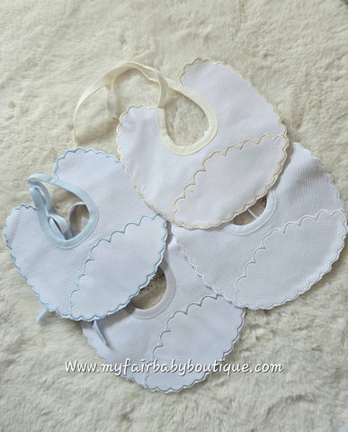 Traditional Baby Ripple Bibs