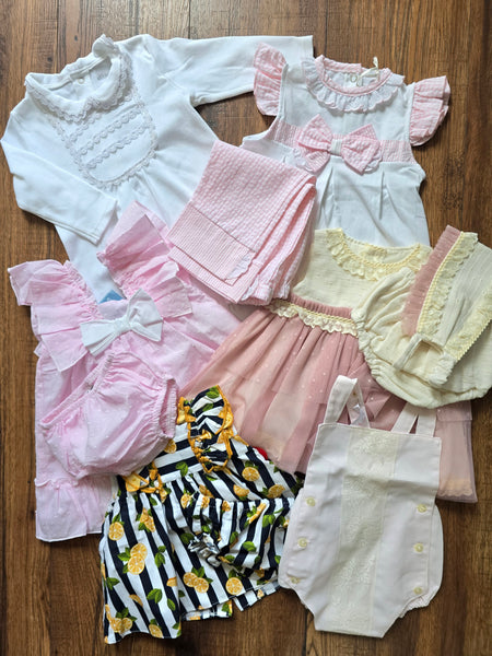 Baby Girls Clearance Summer Clothing Bundle 6-9 months