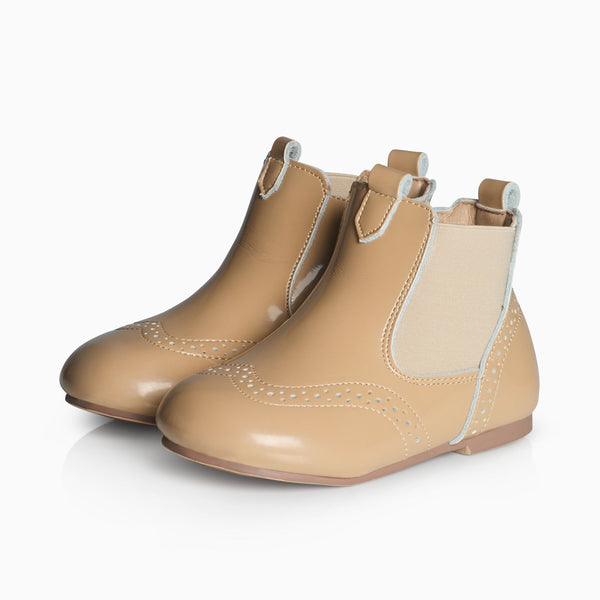 Beau Kid Boys Camel Dealer Boots