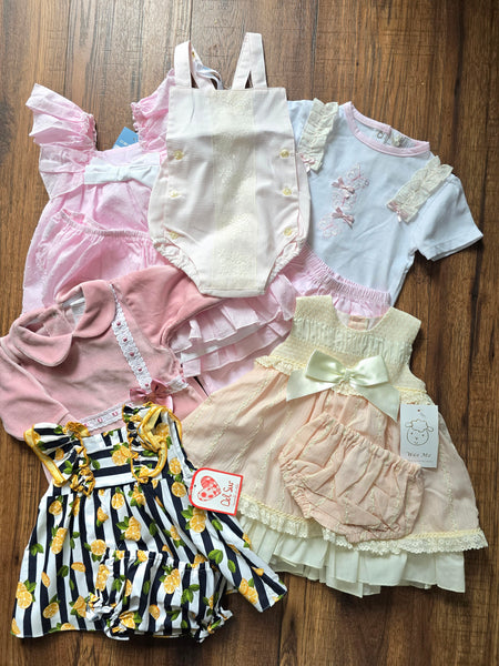 Baby Girls Clearance Summer Clothing Bundle 9-12 months