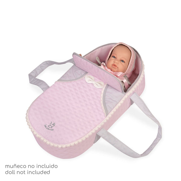 Spanish DeCuevas 3x1 Convertable Pink Sophie Pram 81675 (72cm) - IN STOCK NOW