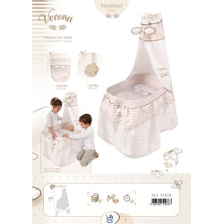DeCuevas Spanish Verona Dolls Crib/Cradle/Moses Basket 51078 ~ PREORDER