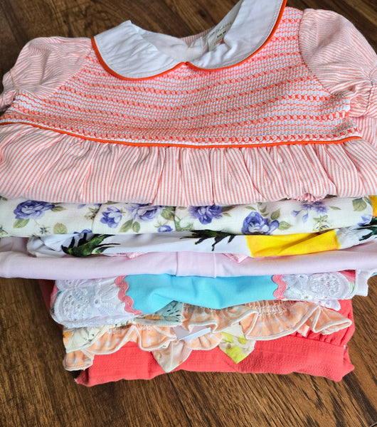 Baby Girls Clearance Summer Clothing Bundle 3-6 months