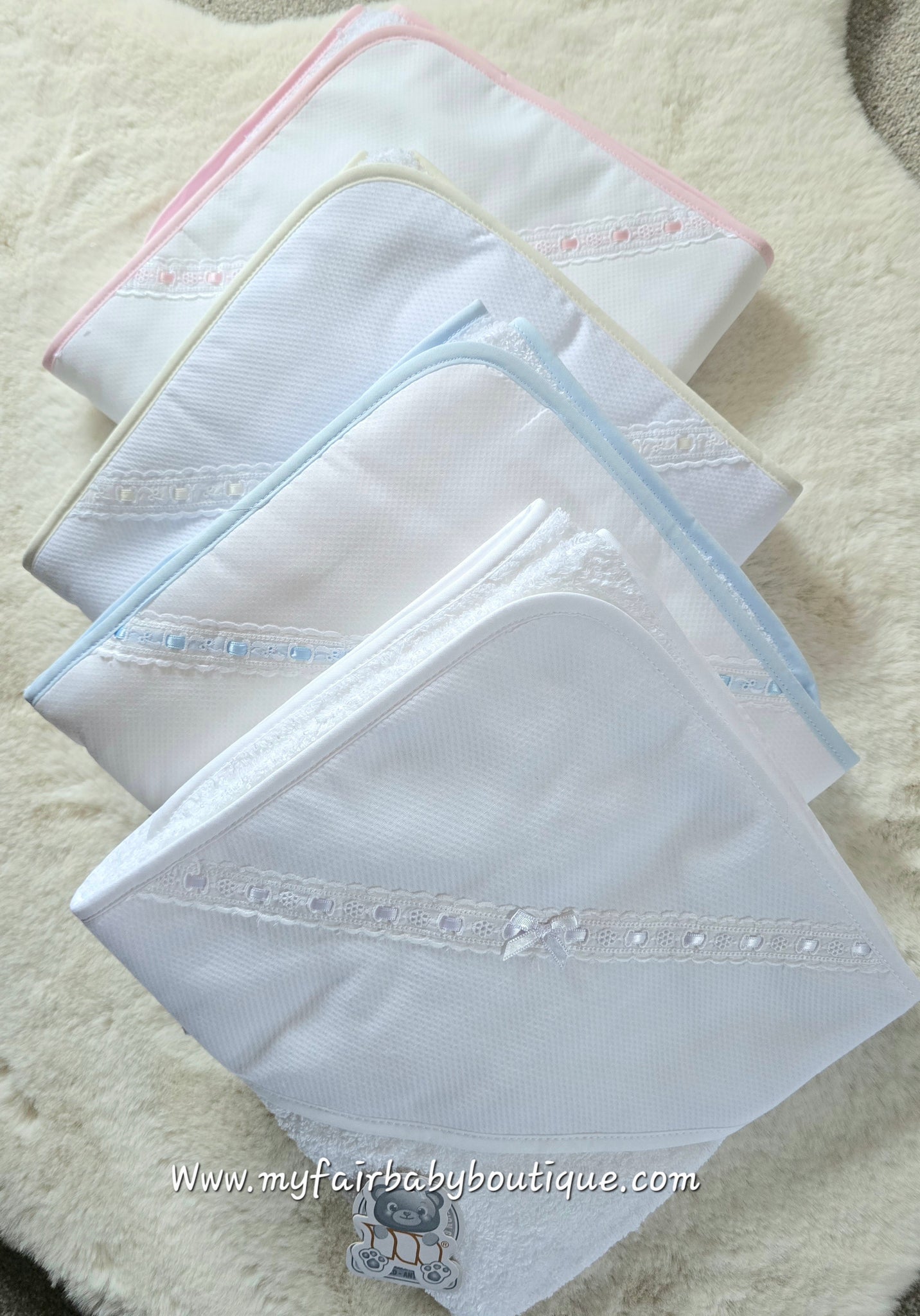 Spanish Hooded Baby Super-Soft Towels ~ 4 Colours