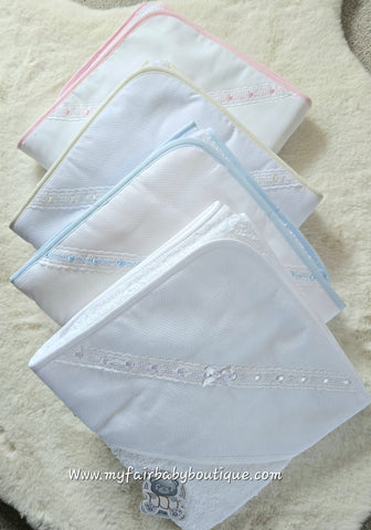 Spanish Hooded Baby Super-Soft Towels ~ 4 Colours