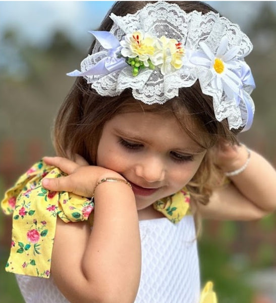 Sonata Infantil SS25 Spanish Girls Margarita Headband ~ MADE TO ORDER