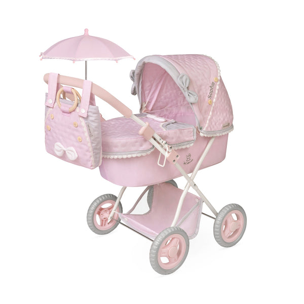 Spanish DeCuevas My First Pink Sophie Doll Pram 60cm 85075 - PREORDER