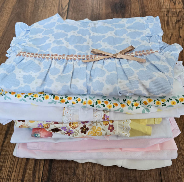 Baby Girls Clearance Summer Clothing Bundle 0-3 months