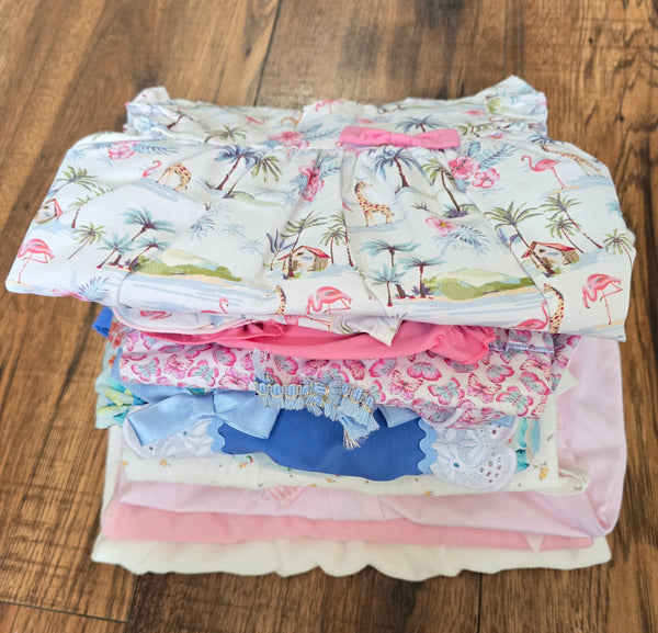 Baby Girls Clearance Summer Clothing Bundle 0-3 months