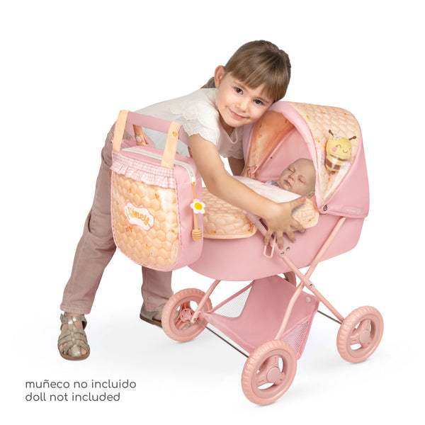 Spanish DeCuevas My First Pink Honey Dolls Pram 60cm 85070 - PREORDER