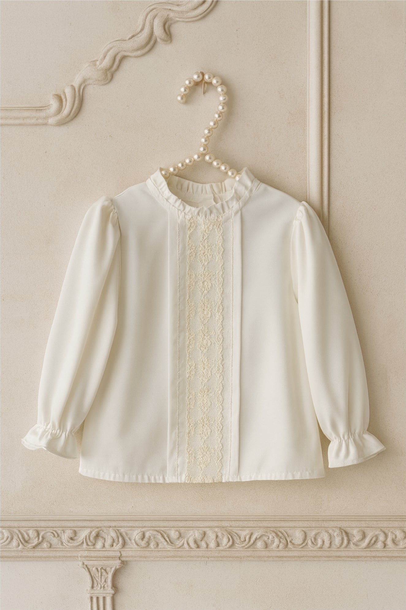 Sonata AW25 Spanish Girls Cream Luxury Blouse NA2508 ~ MADE TO ORDER