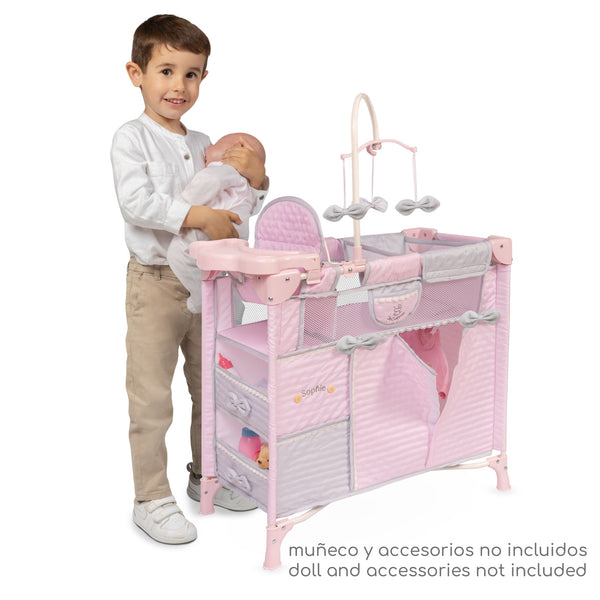DeCuevas Spanish Pink Sophie 9X1 Dolls Travel Station 53075 ~ IN STOCK NOW