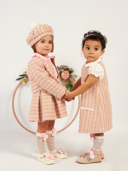 Sonata Infantil SS24 Spanish Girls Tweed Style Collection VE2422/VE2423 - MADE TO ORDER