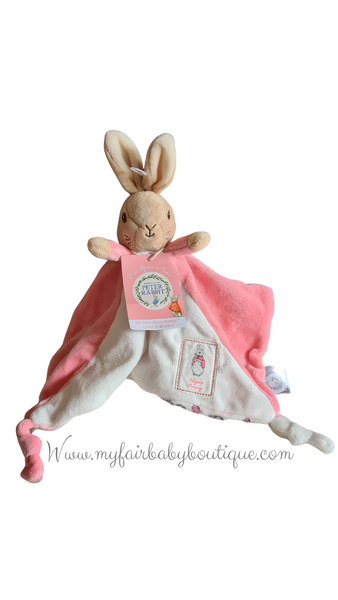 Traditional Peter Rabbit Flopsy Bunny Baby Comforter Toy PO1297 - NON RETURNABLE