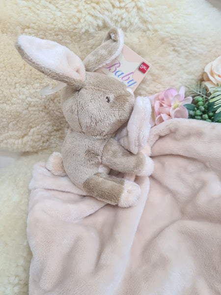 Unisex Baby Suki Bunny Comfort Blanket Soft Toy